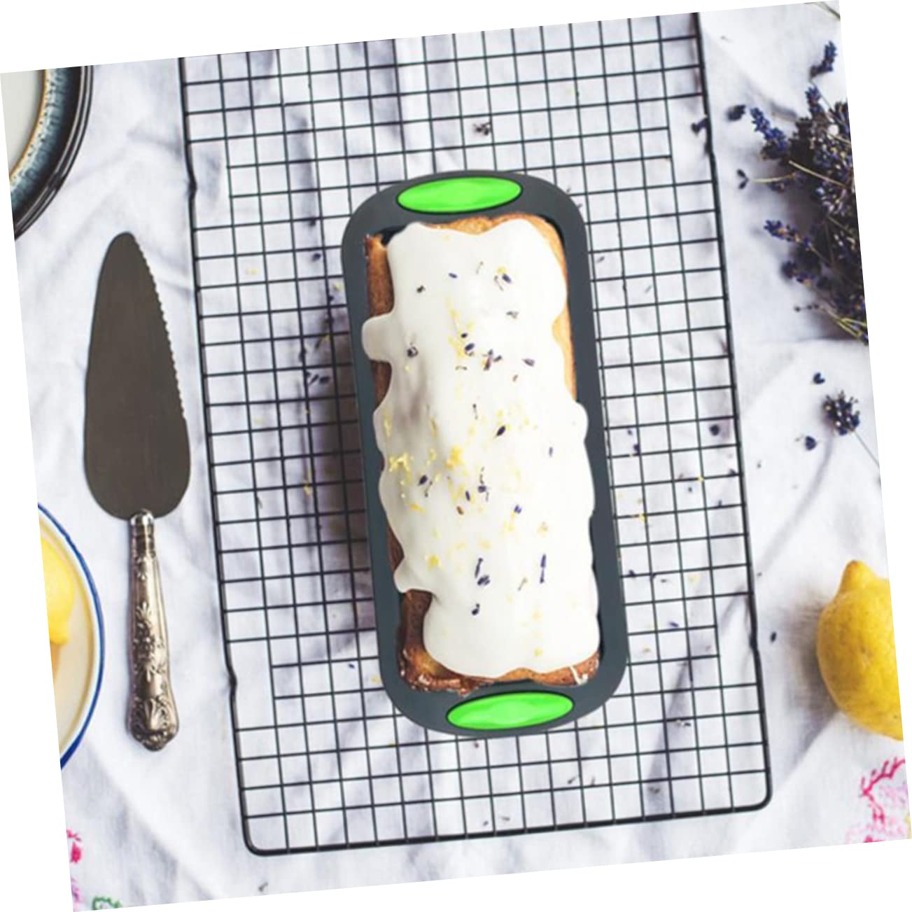 Moule à Gâteau en Silicone 5 Pièces, Flexible et Résistant à Chaleur