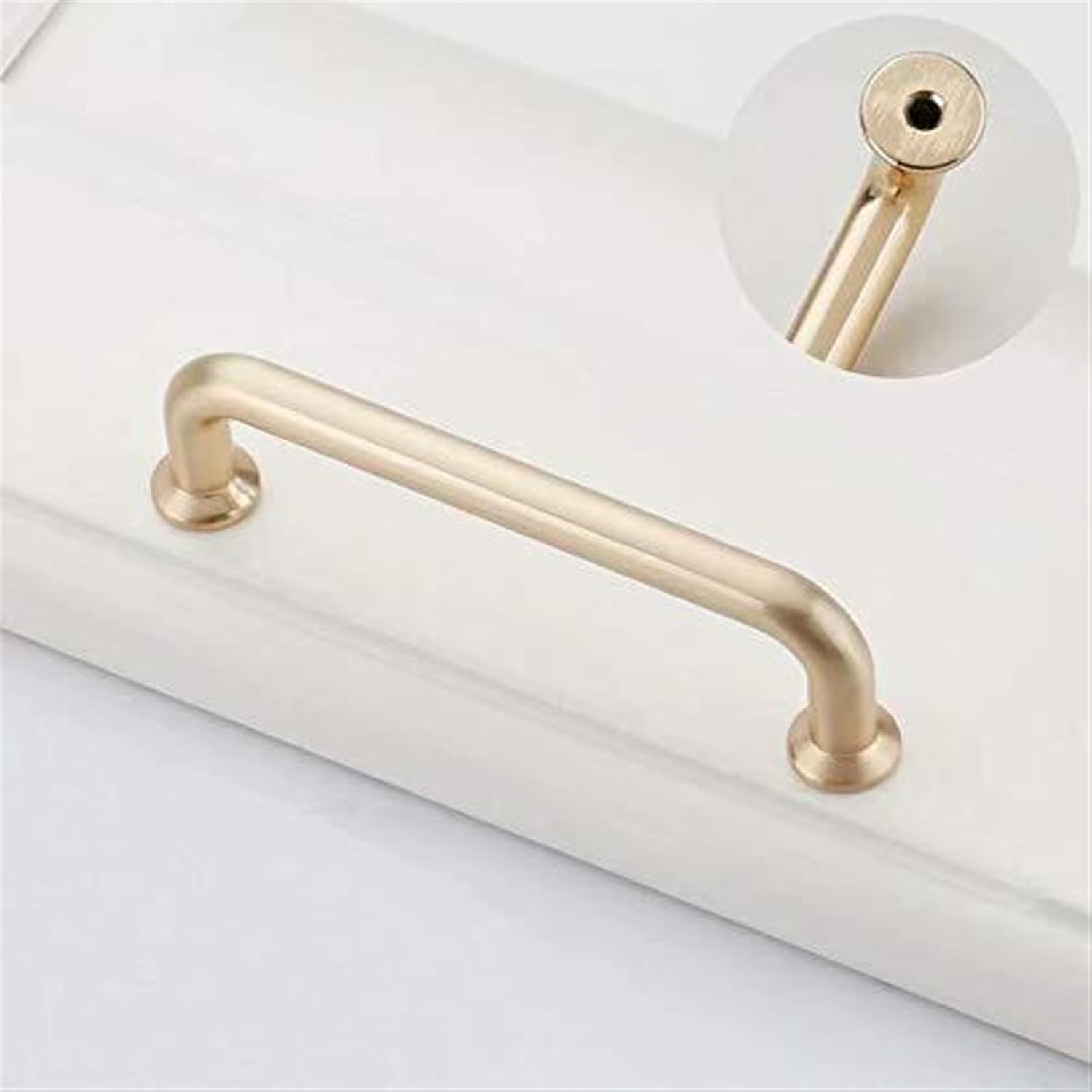 Vintage Ceramic Drawer Knobs,Cabinet Wardrobe Bow Pull Handles,2 Pack Drawer Pulls Cabinet Hardware, Kitchen Cupboar Drawer Pulls for Cupboard Furniture accessories ( Color : Gold , Size : Hole Distan