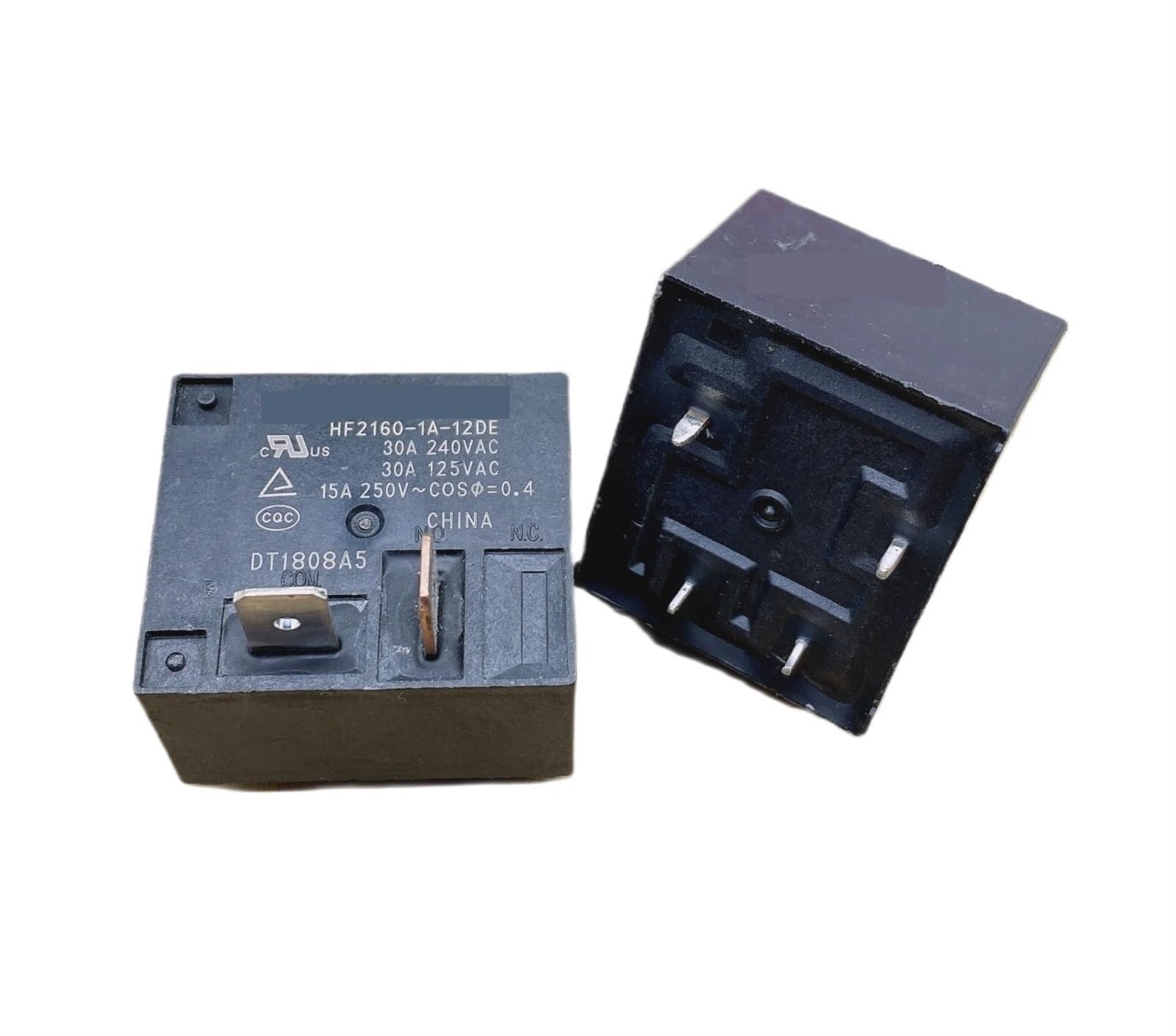 Relais HF2160-1A-12DE commutation haute puissance 30A 240VAC pour système de climatisation