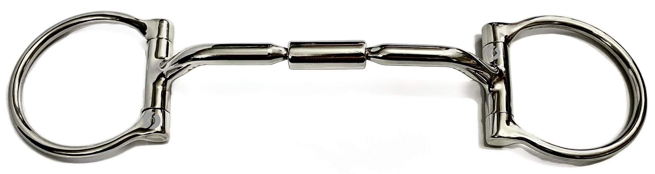 Western Dee Eggbutt Snaffle with Copper Inlay Horse Bit (6.5")