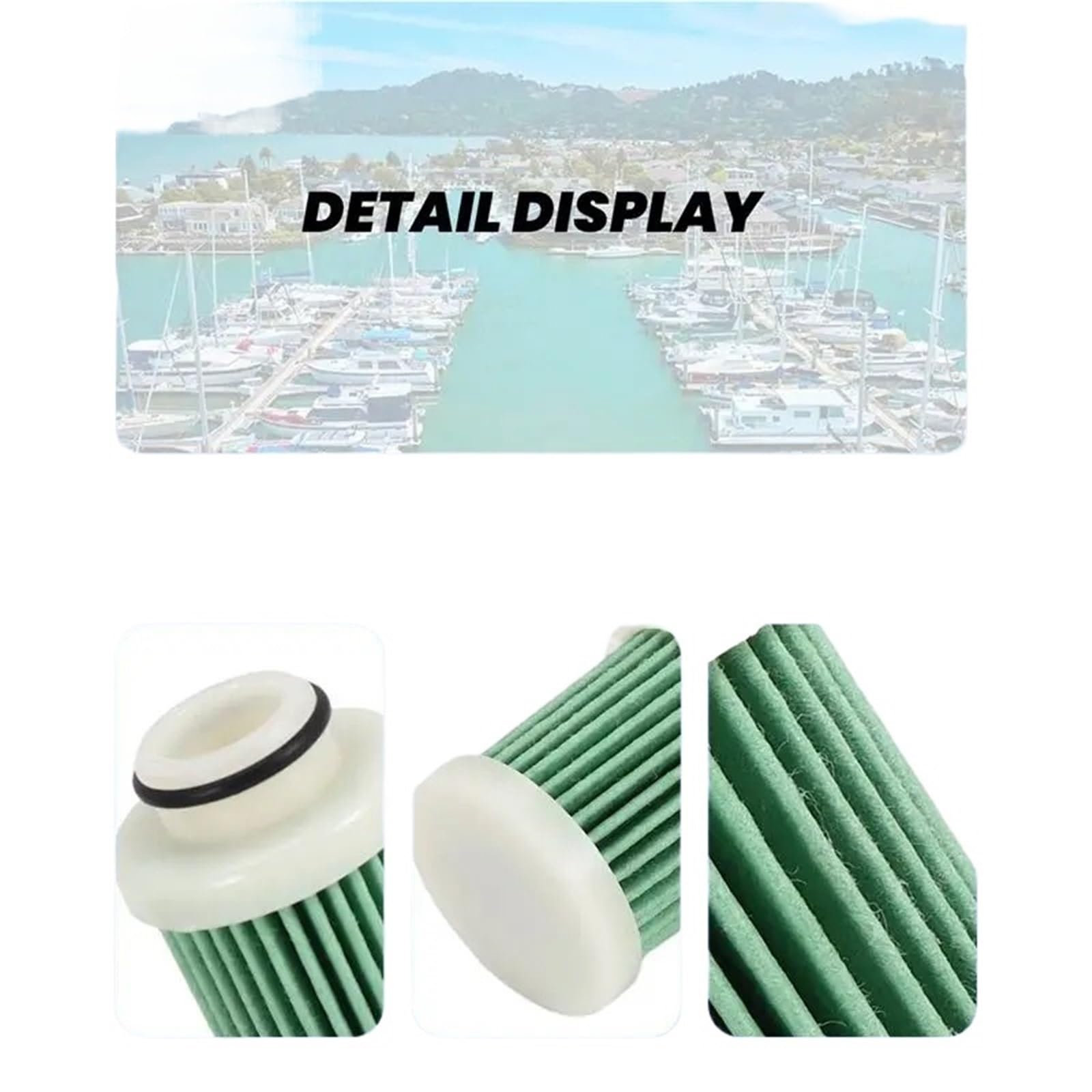 For P-Premium-20Pcs 6D8-WS24A-00 filtro de combustible de 4 tiempos for motor fueraborda marino 40-115Hp F40A F50 T50 F60 T60 Accesorios