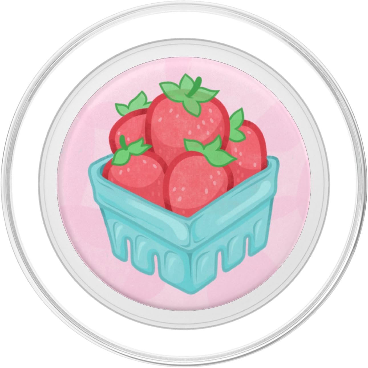 PopSockets Phone Grip – Strawberry Basket PopSockets PopGrip for MagSafe