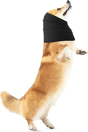 Amaxiu Redecilla para perro calentador de cuello y orejas, orejeras para perro, calentador de cuello y orejas para perro, capucha para mascotas,