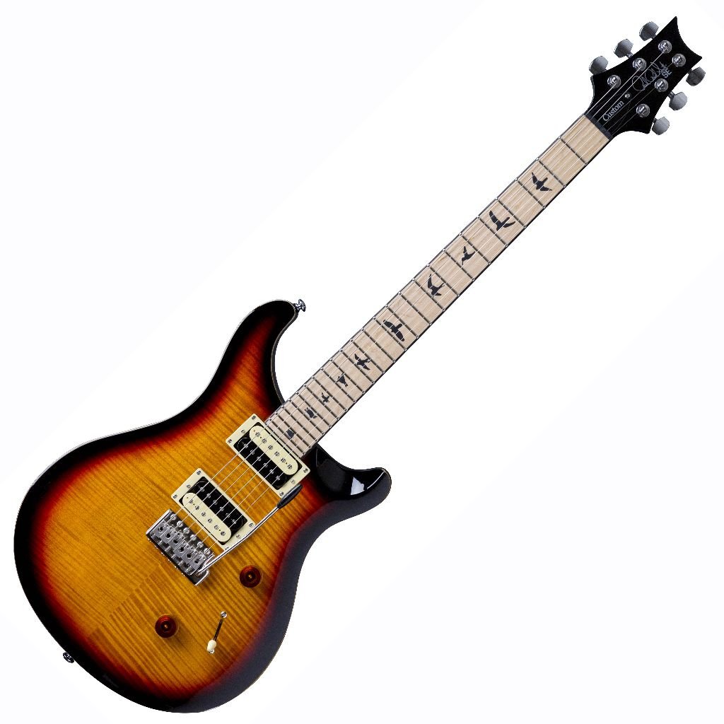 PRS Ltd Edition SE Custom 24 Electric Guitar (Tri Colour Sunburst)