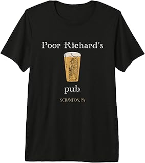 Poor Richard's Pub Funny Scranton PA Bar Premium T-Shirt