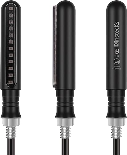 Miniatura 5 de Kinstecks - 4 luces direccionales de 12V para motocicleta, moto todoterreno y de cuatro ruedas