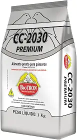 Farinhada Cc-2030 Premium 1kg - Biotron Alimento P/Pássaros