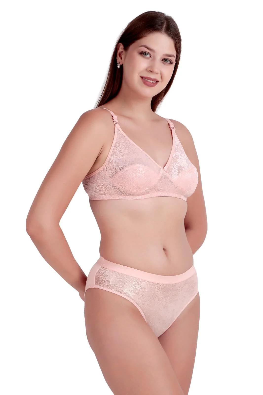 Title: Women’s Lingerie Set Soft Support Bra with Matching Brief Comfortable Everyday Innerwear-image-24