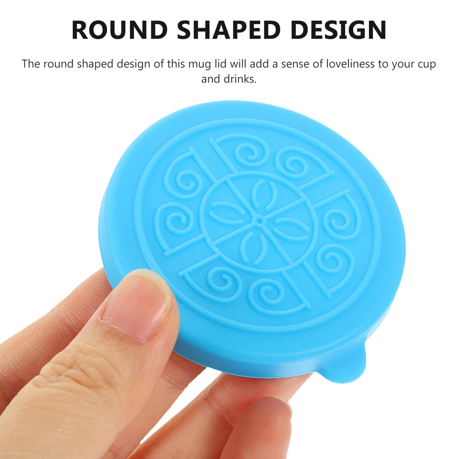 Gatuida 60pezzi Coperchi Silicone Per Barattoli Condimenti Copertura Riutilizzabile Per Tazze Salsa e Yogurt Design Per Identificare Salse Resistente e Facile