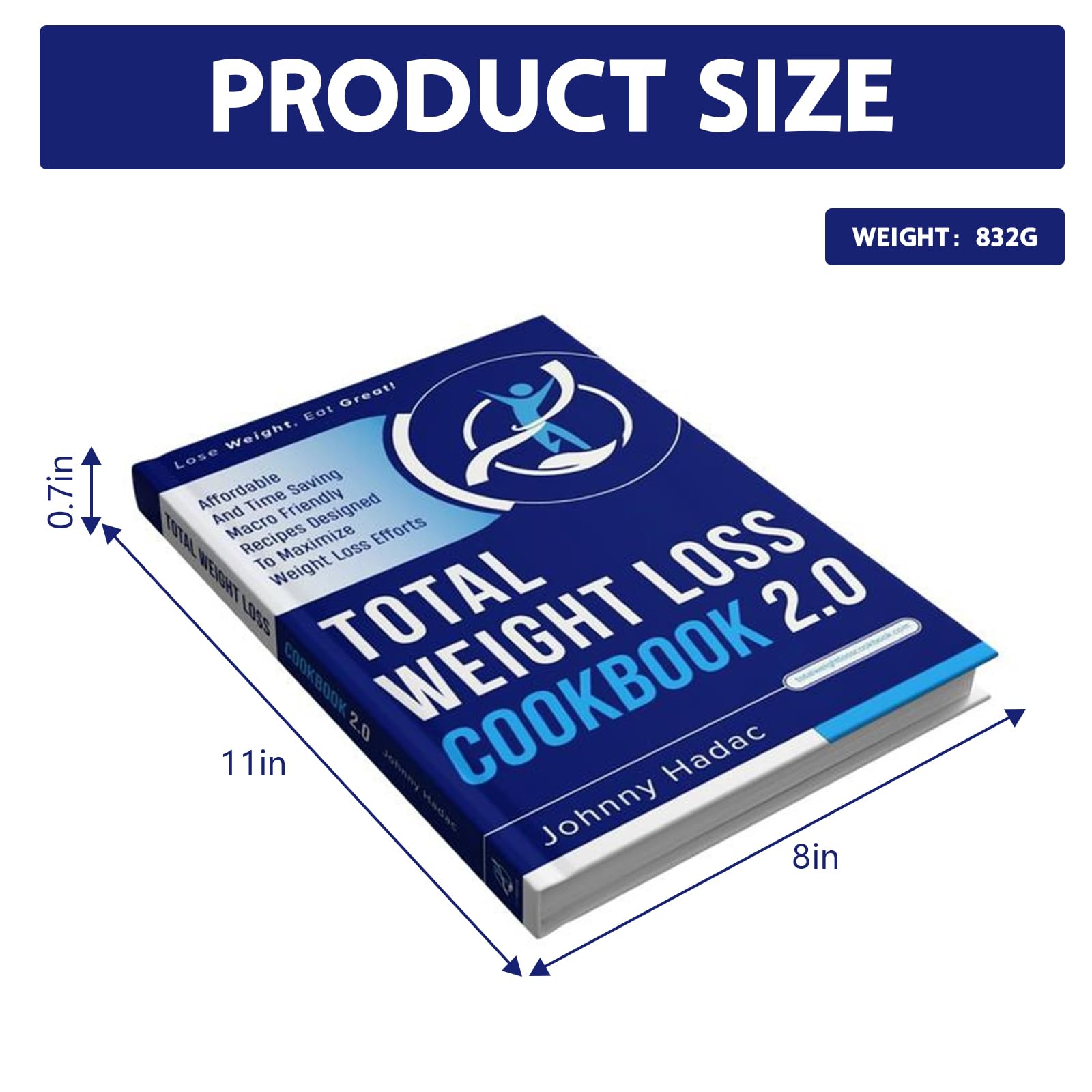 Total Weight Loss Cookbook 2.0 - New Weight Loss Comprehensive Guide Book - Simple and Healthy Recipe Tips and Meal Planner for Women - Image 2