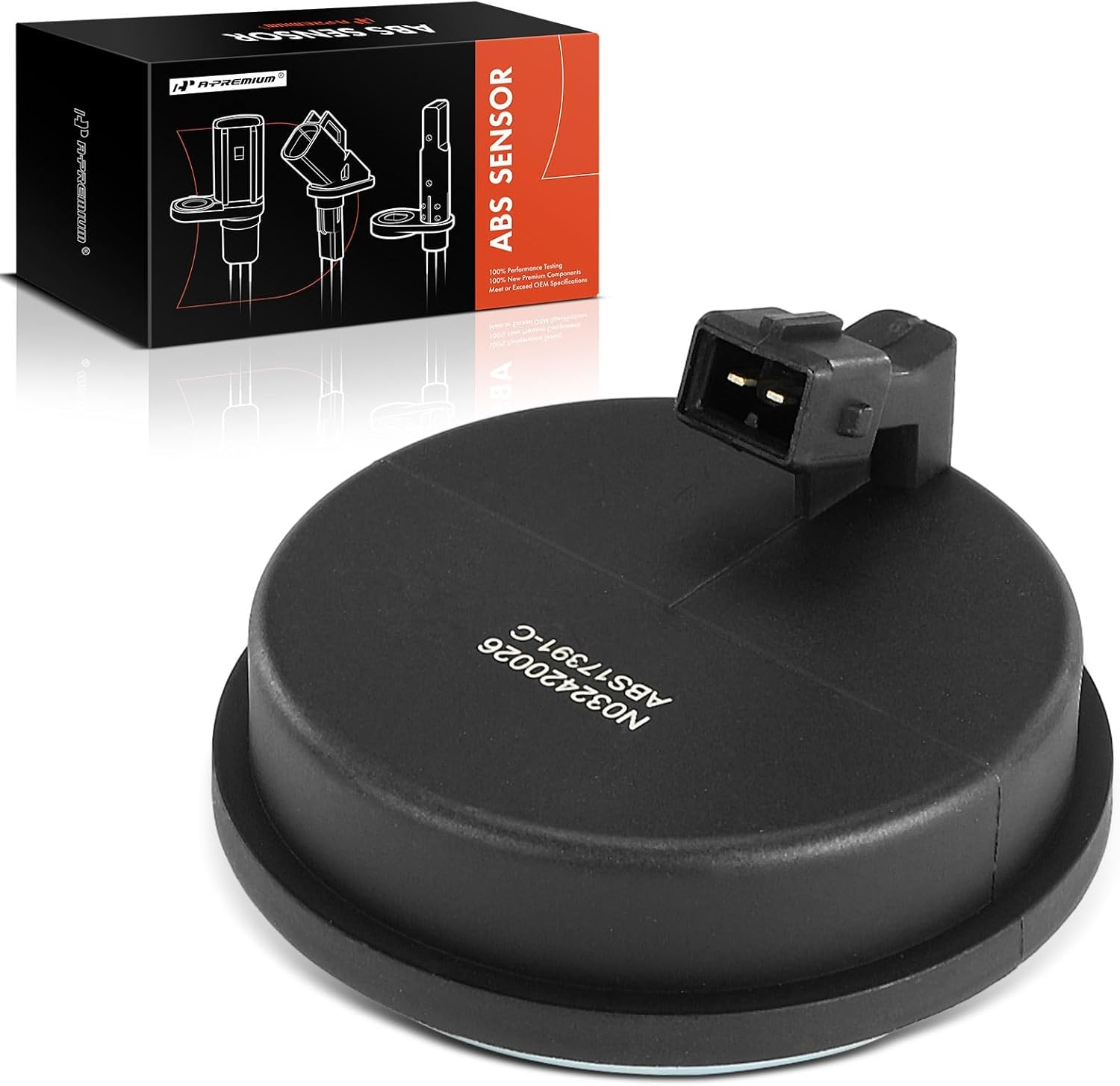 A-Premium Rear ABS Wheel Speed Sensor (ALS3444)