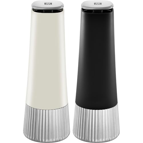 ZWILLING Spices Upside-Down Hand Spice Mill - Black/Ivory (Pack of 2)