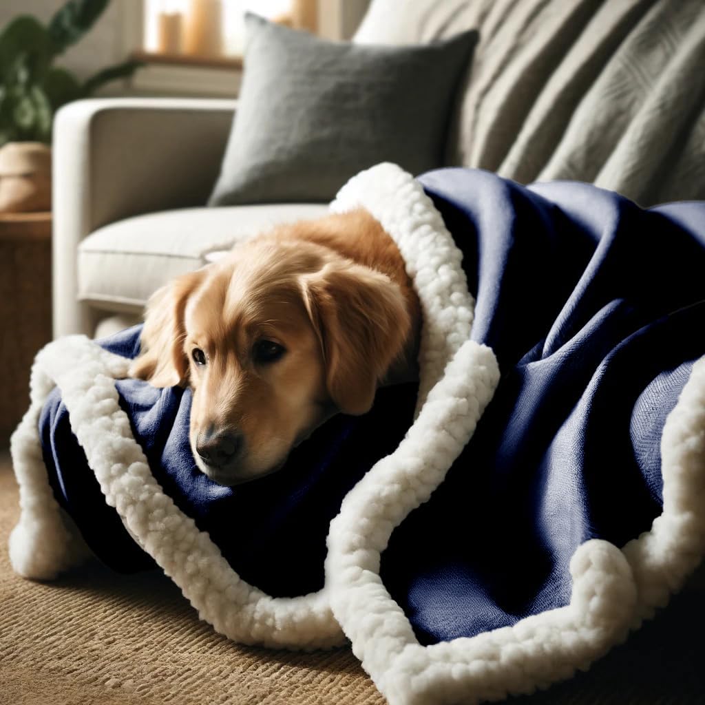 Forever in Your Heart Blue Sympathy Memorial Blanket, Ultra Soft Fleece Sympathy Gift for Loss of a Loved One, Thoughtful Bereavement Throw for Condolence & Grief Comfort (50”x60”) - Image 5