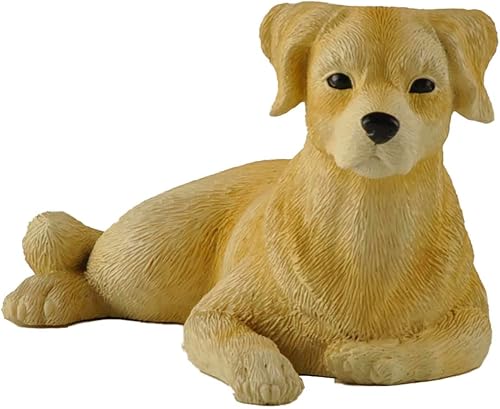 Miniatura 7 de JFSM INC. Figura de perro labrador amarillo de 6 pulgadas, regalos de laboratorio amarillos, estatua de laboratorio amarilla, decoración de
