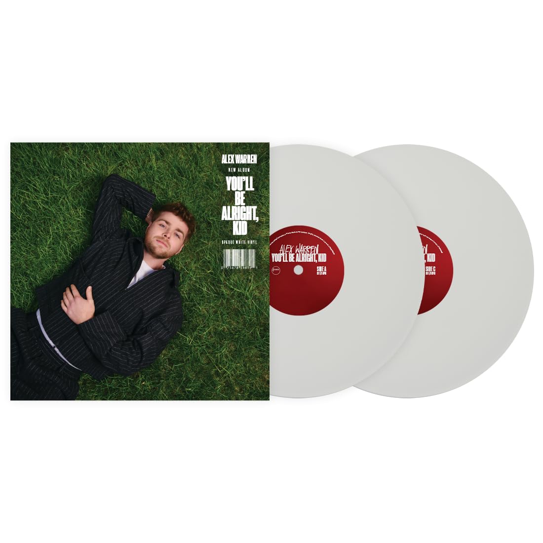 WARREN, Alex - You'll Be Alright Kid - gatefold white vinyl 2xLP + booklet
