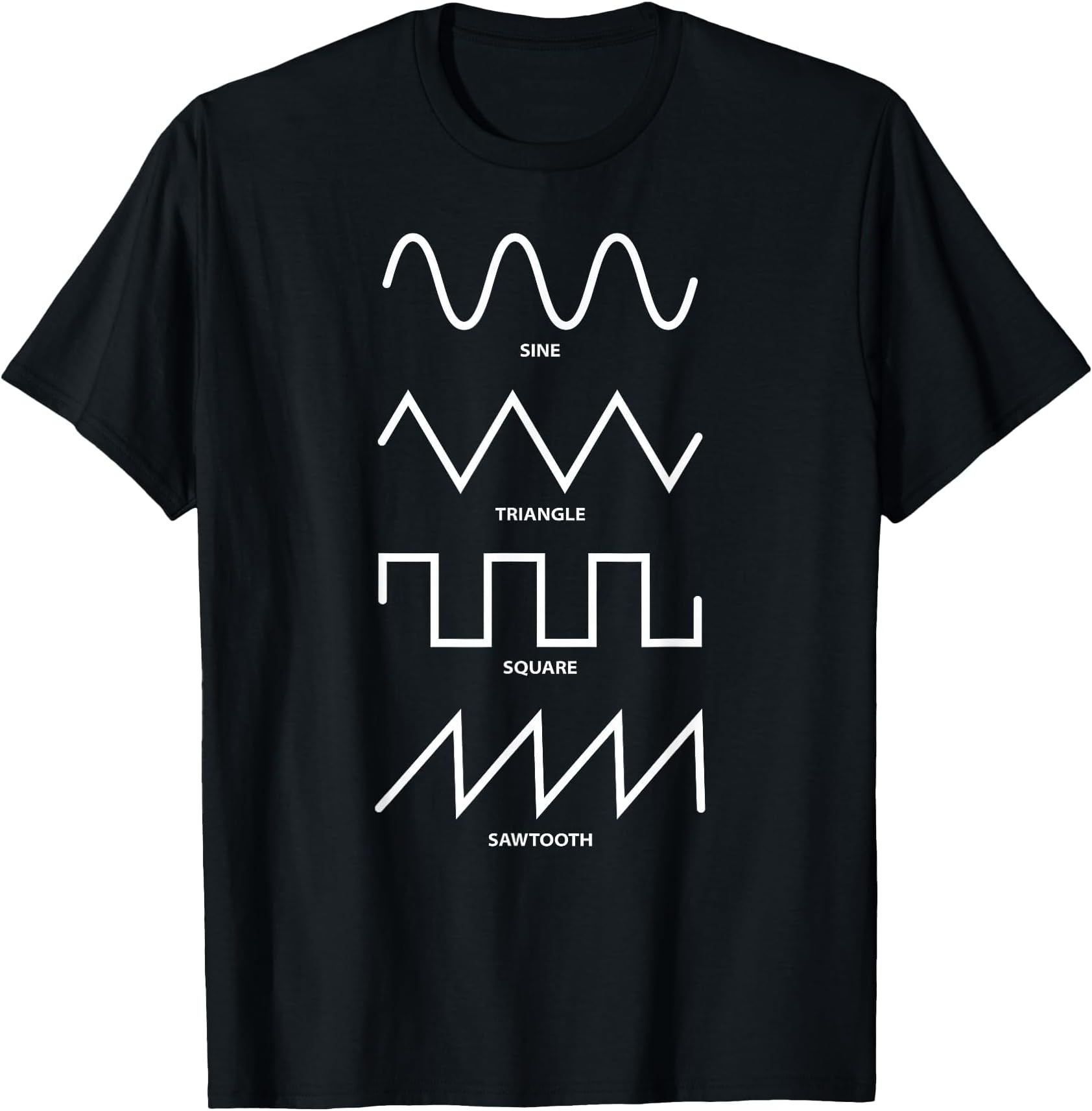 Waveform Waveform Techno Synthesizer Synth Analogue T-Shirt