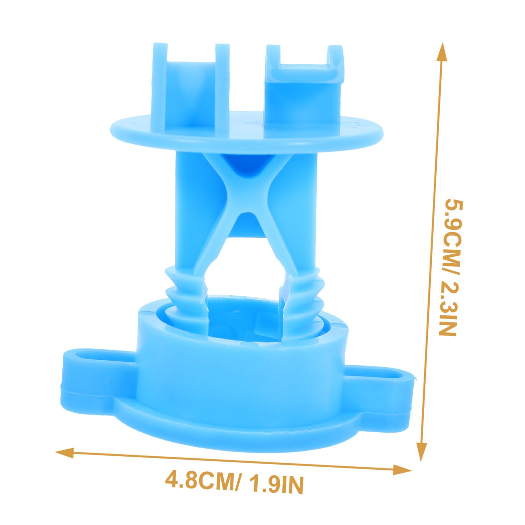 Sosoport 50pezzi Isolatori Per Filo Ad Anello Resistenti e Isolanti Per Recinzioni Agricole Impermeabili e Antiusura Per Recinto Con Paletti Accessori Essenziali Per Sicur