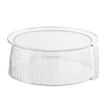 UJEAVETTE Clear Microwave Cover Multifunctional Portable Pc Heat Resistant with Handle