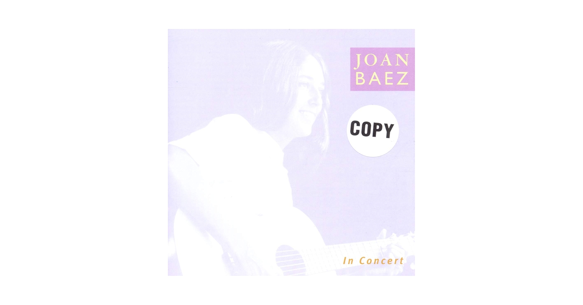 BAEZ,JOAN - Joan Baez in Concert - Amazon.com Music