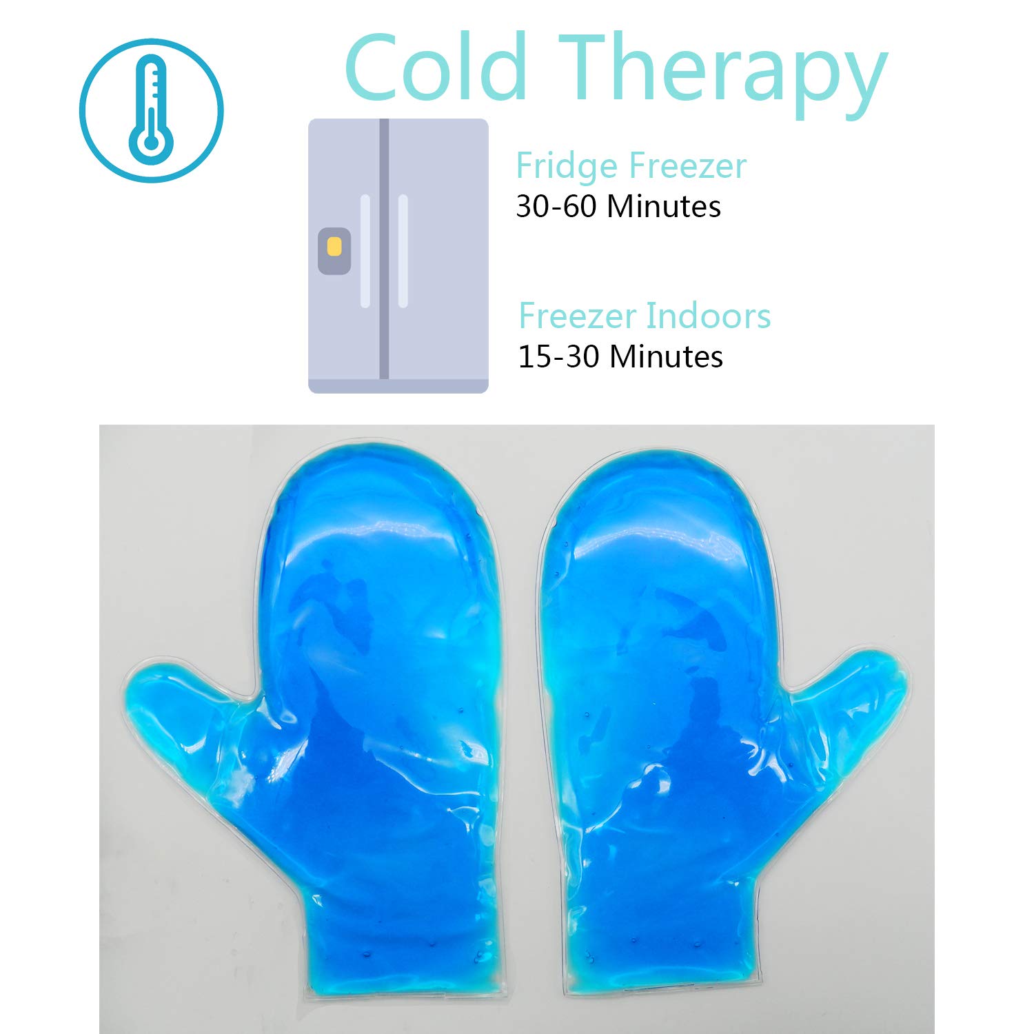 Buy Hot and Cold Hand Therapy Gloves, Hand Ice Pack, Ice and Heat