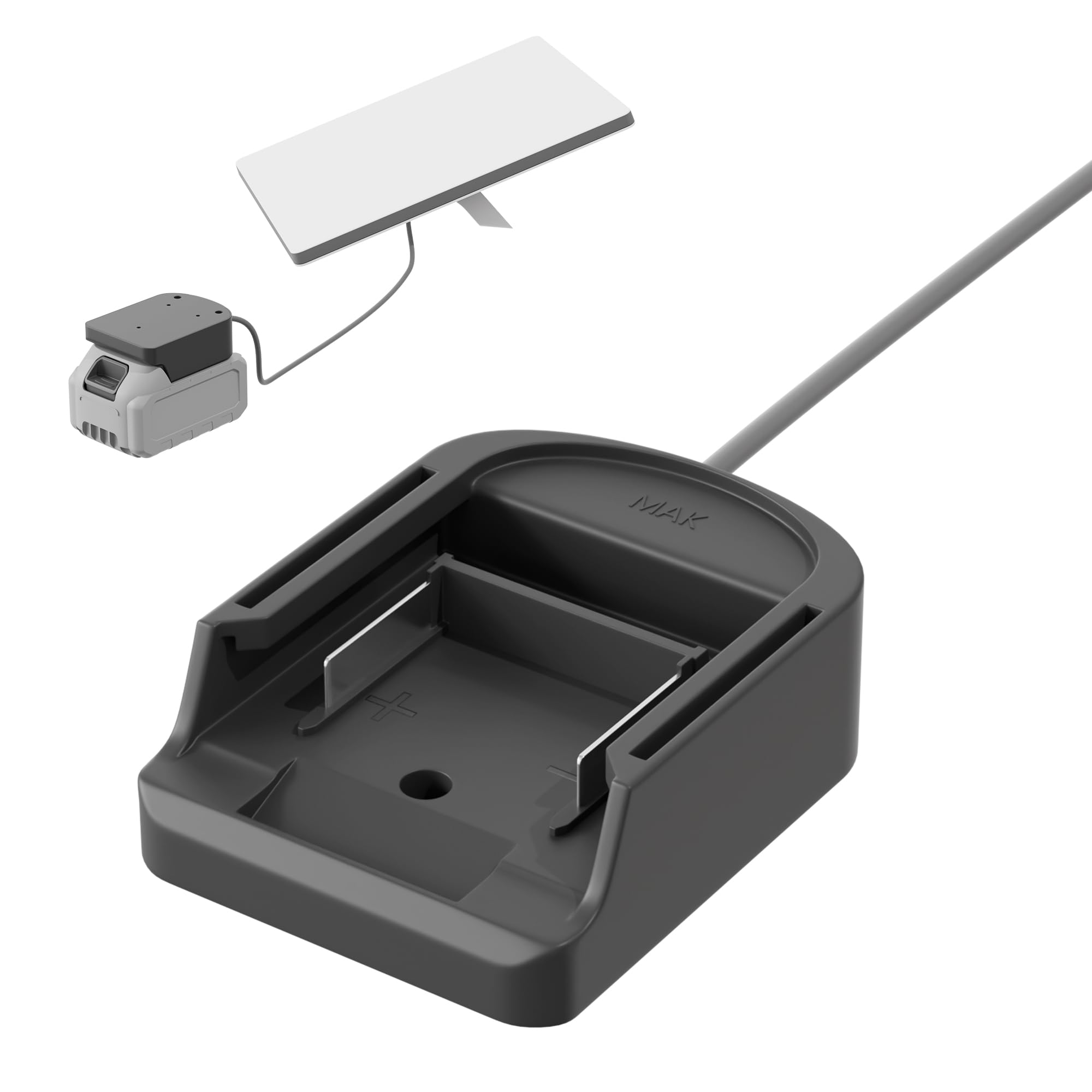 Starlink Mini Battery Adapter Power Cable for Makita 18V with 18AWG Waterproof Starlink DC Power Cable ? Control Switch for Starlink Mini Accessories