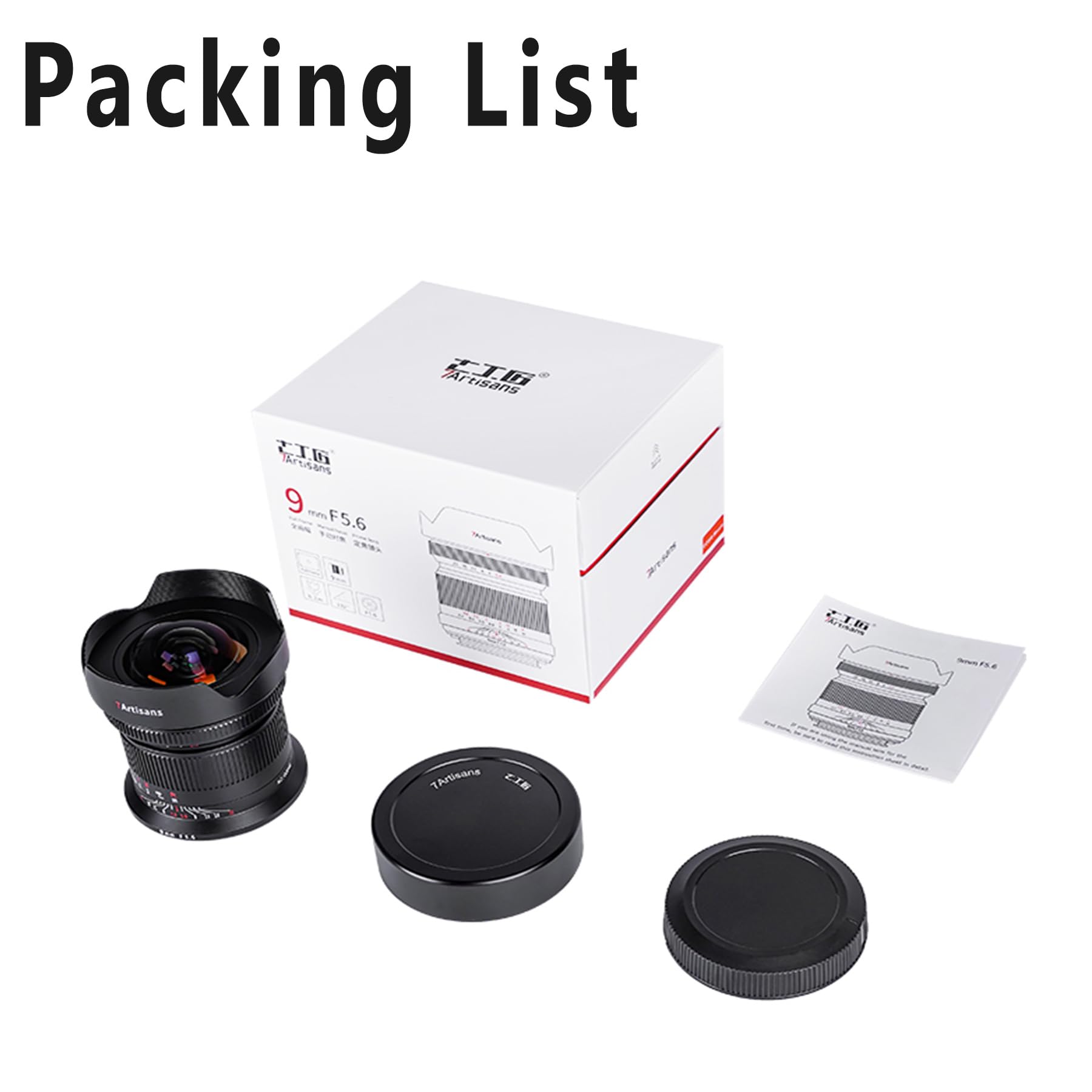 7artisans 9mm F5.6 Nikon Z Ultra grandangolo Macro obiettivo fotocamera digitale full frame,di messa a fuoco manuale per Nikon Z-Mount fotocamera, nero