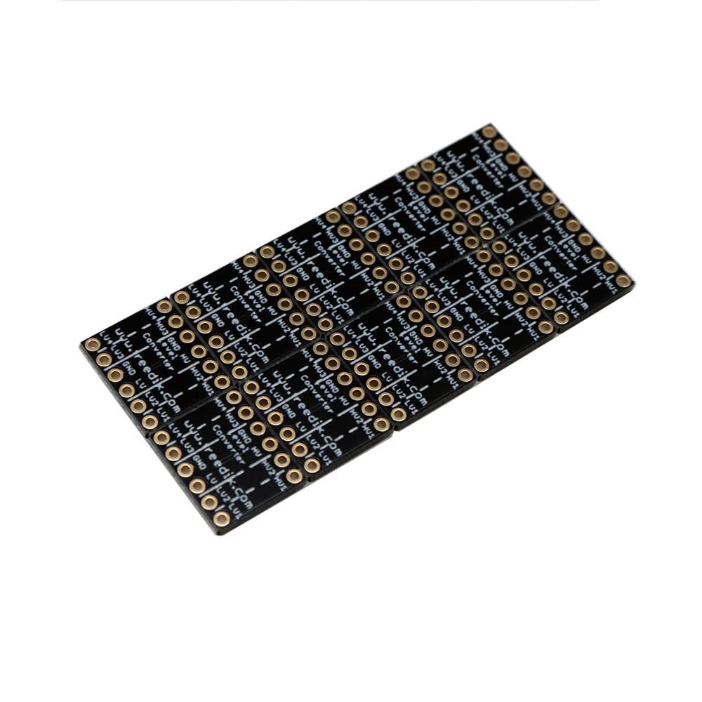 Treadax 10PCS Logic Level Converter Module 4 Channel IIC I2C 3.3V to 5V Bi-Directional Shifter Module for SPI Bus Signals Serial Compatible with Arduino - Image 5