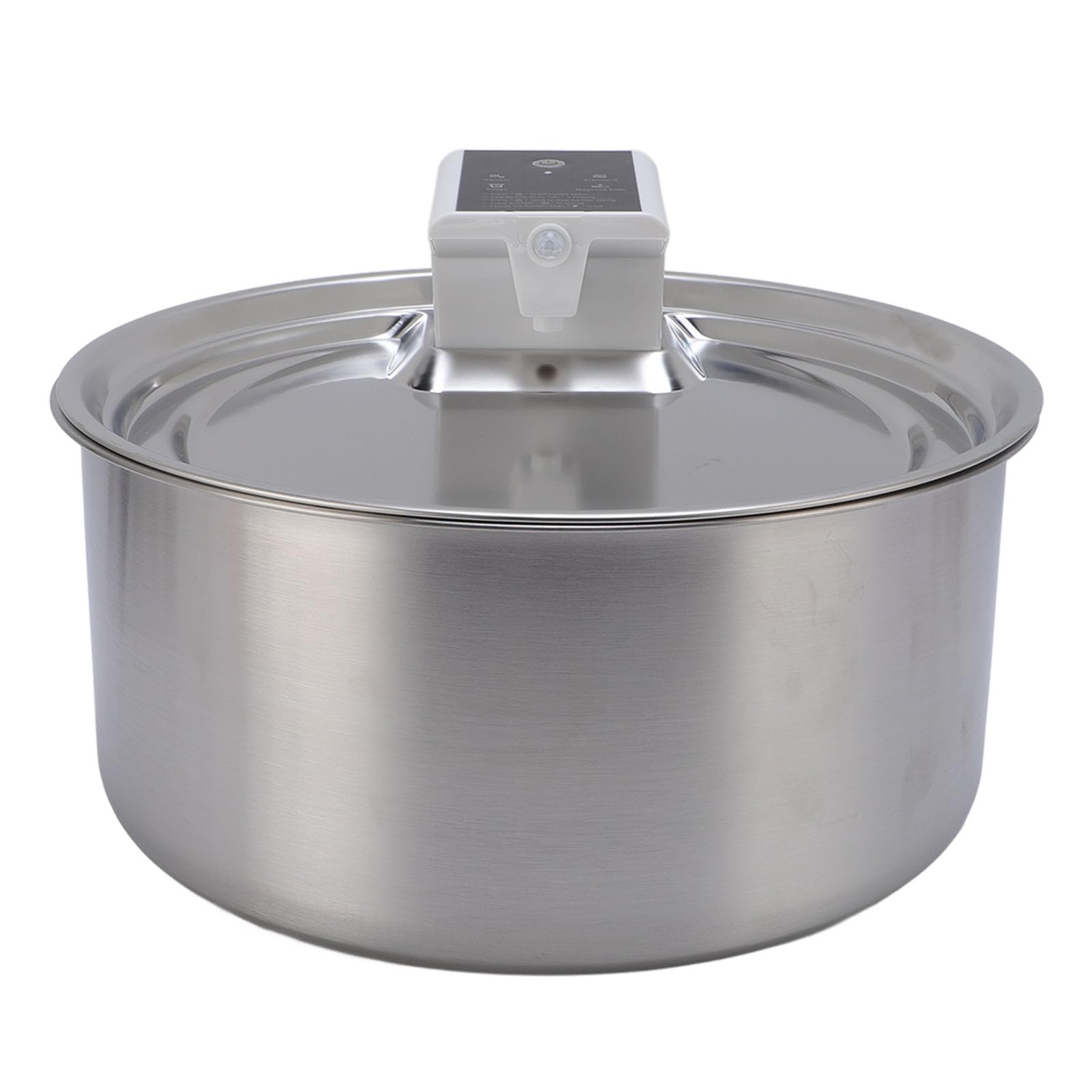 Cryfokt Fuente de Agua para Gatos de Acero Inoxidable 7L Recargable,