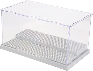 Toyvian 2 Peças Caixa De Armazenamento Caixa De Exibição De Acrílico Transparente Vitrine De Plástico Caso De Exibição De Acrílico Personalizado Suporte De Acrílico Vitrine Caso De