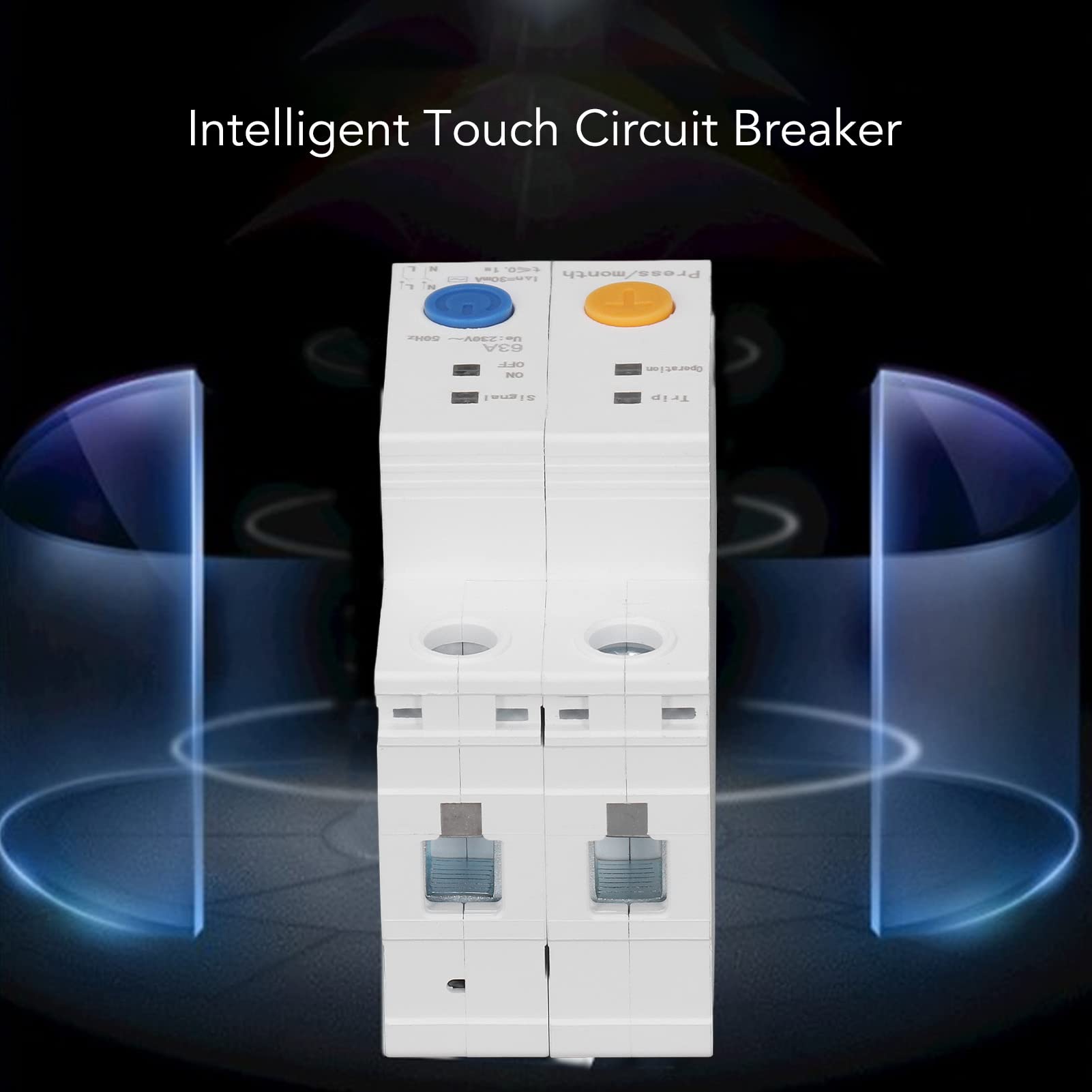 Haofy Relé Temporizador Control Remoto Inteligente Interruptor Temporizador de Apagado para Electrodomésticos, Ahorro de Energía con Material de Latón para PC para una Fácil Instalación, Aplicable