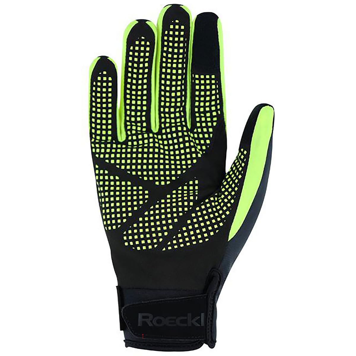 Roeckl Rapallo Winter Fahrrad Handschuhe lang wasserdicht schwarz/gelb 2027: Größe: 10