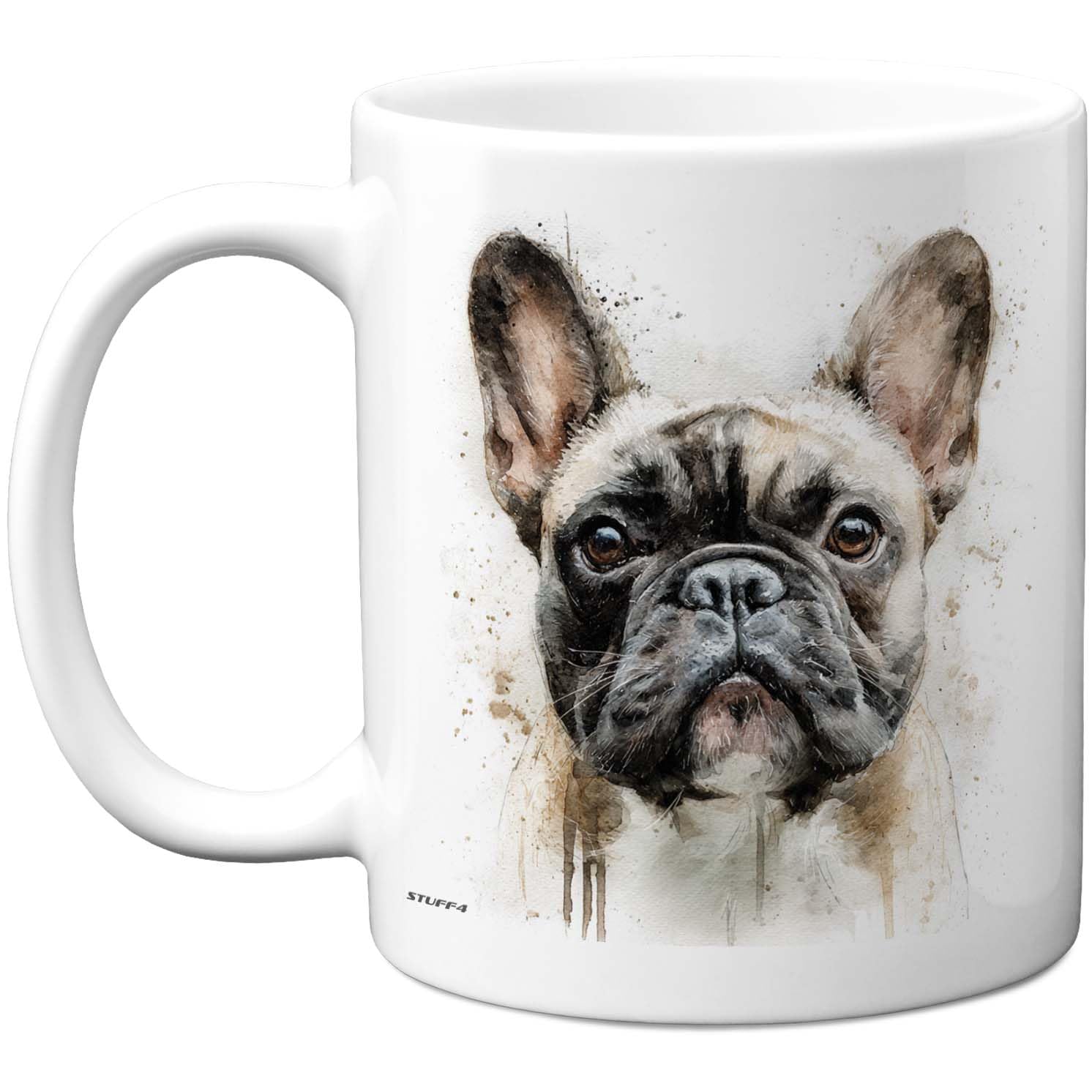 Stuff4 Dog Lover Gifts - French Bulldog Mug - Novelty Gifts for Friend Family from Relative Friend, Dog Owner Birthday Presents, Fun Bday Presents, 11oz Ceramic Dishwasher Safe Premium Mugs