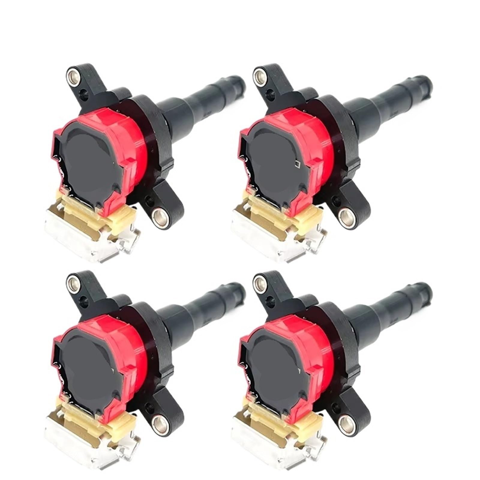 Compatible Con Para M52 M54 M62 S52 S62 Bobina De Encendido Roja UF300 UF354 12131748017 12131748018 12137599219 Bobinas Encendido(4PCS)