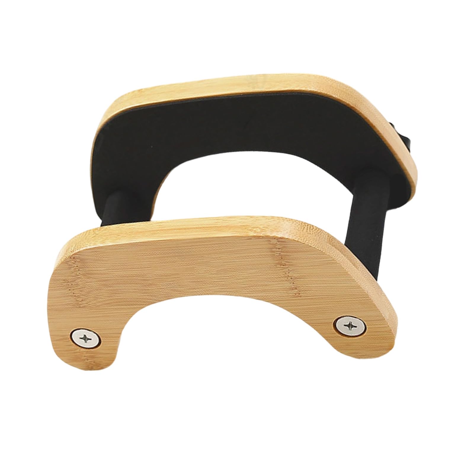 Kfwfuaee Handcrafted Wooden Guitar Holder Stylish Portable Acoustic Stand Storage Rack for Musicians Sturdy Stand
