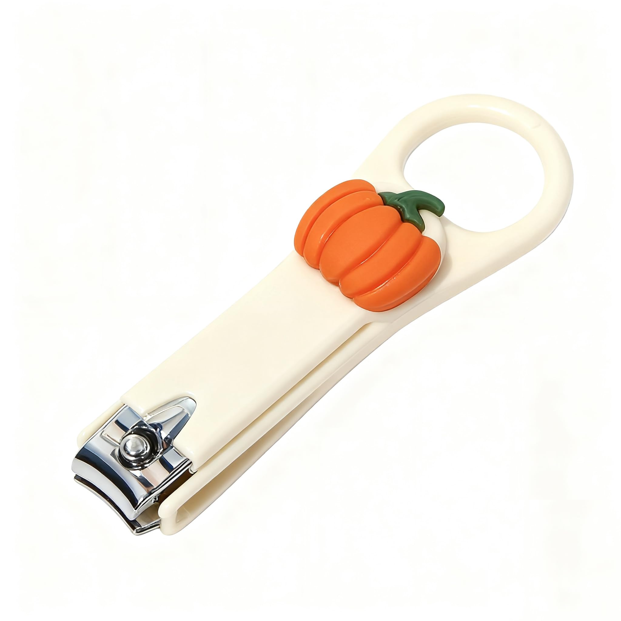 Premium Nail Clippers, Cute Nail Care Kit Sturdy Nail Trimmer Fingernail Clippers for Girls Gift Kids,Pumpkin