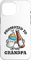 Vista 19 de Great Grandpa to Be Promoted to Great Grandpa Est. 2026 2027 Case for iPhone 16