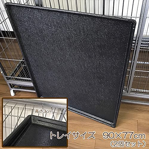 Amazon | ペットケージ 特大型 頑丈 スチール製 キャスター付き 4L 160