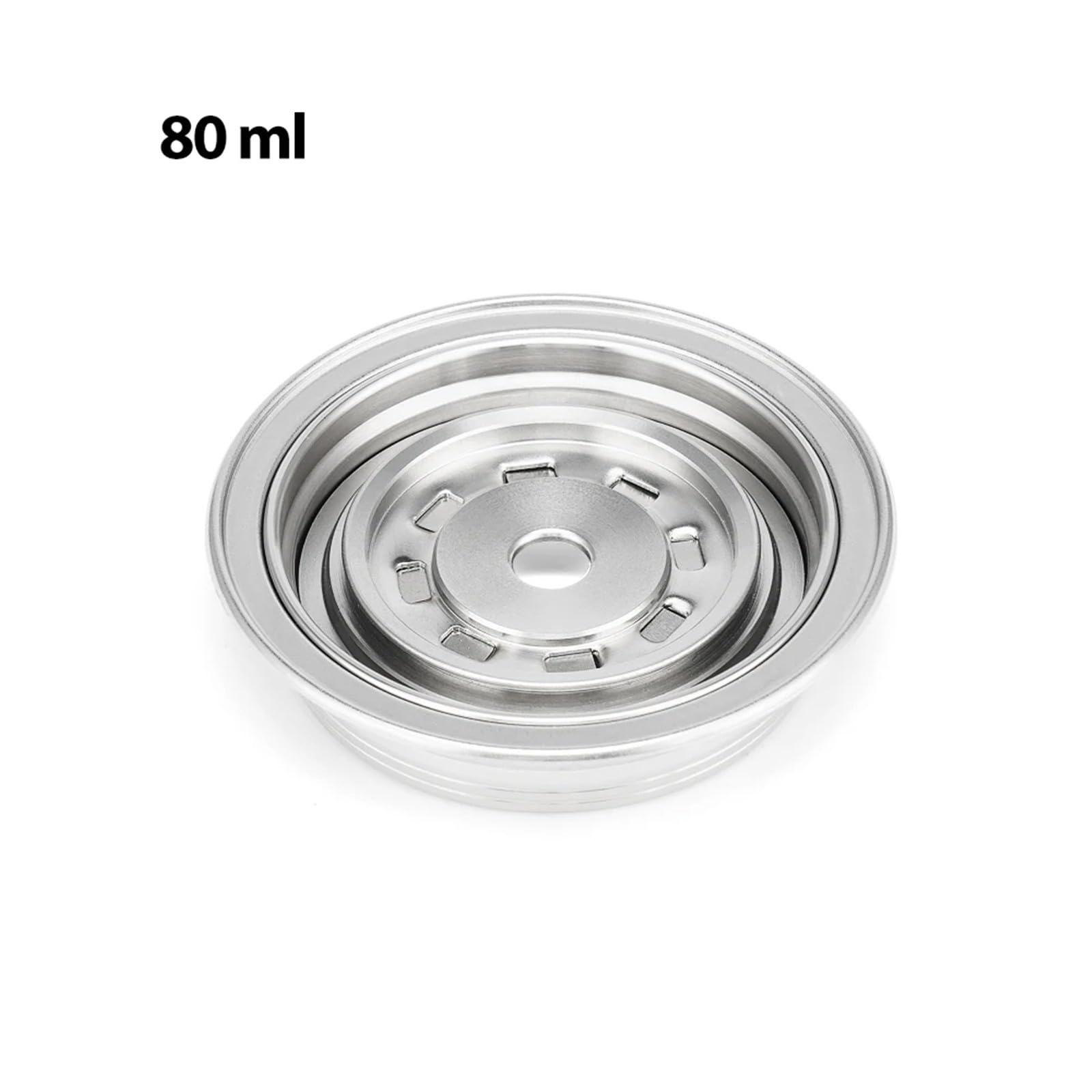 Adattatore Per Capsule Di Caffè, Compatibile Con ICafilas, Adattatore Per Convertitore Di Capsule Di Caffè In Acciaio Inossidabile, Compatibile Con Vertuoline, Capsula V(80ml)