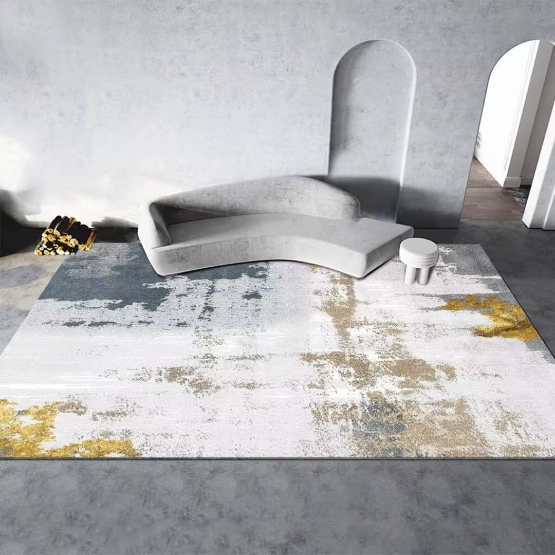 Tapis salon abstrait nordique 100x160 cm chambre sans peluches