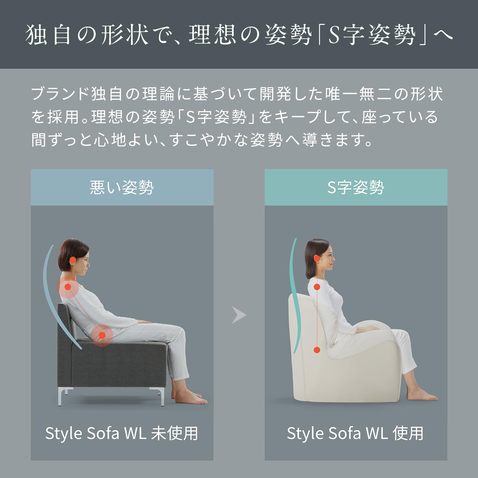Amazon｜スタイル ソファ ダブルエル 一人掛けソファ/Style Sofa WL 