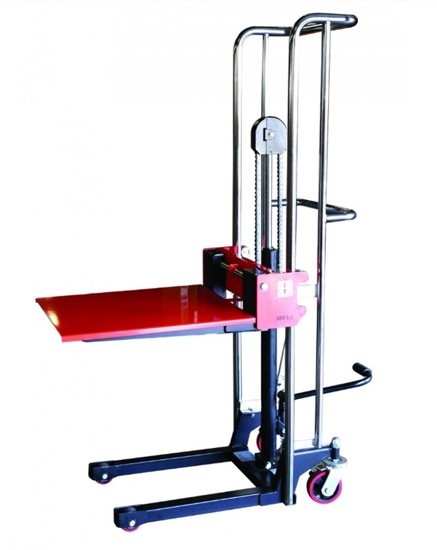 Gerbeur manuel Provost 400 kg, levée 1500 mm, plateau 65x55 cm, métal