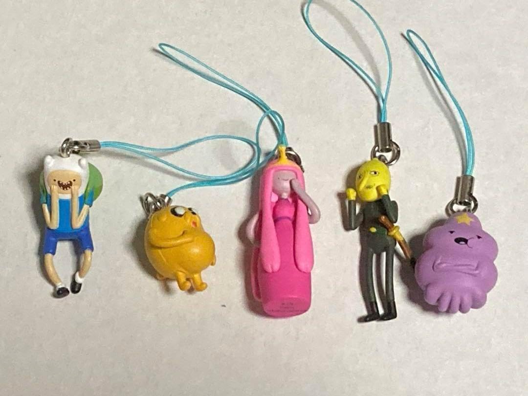 アドベンチャータイム　ストラップ　セット売り アドベンチャータイム カプセルトイセット Amazon.co.jp