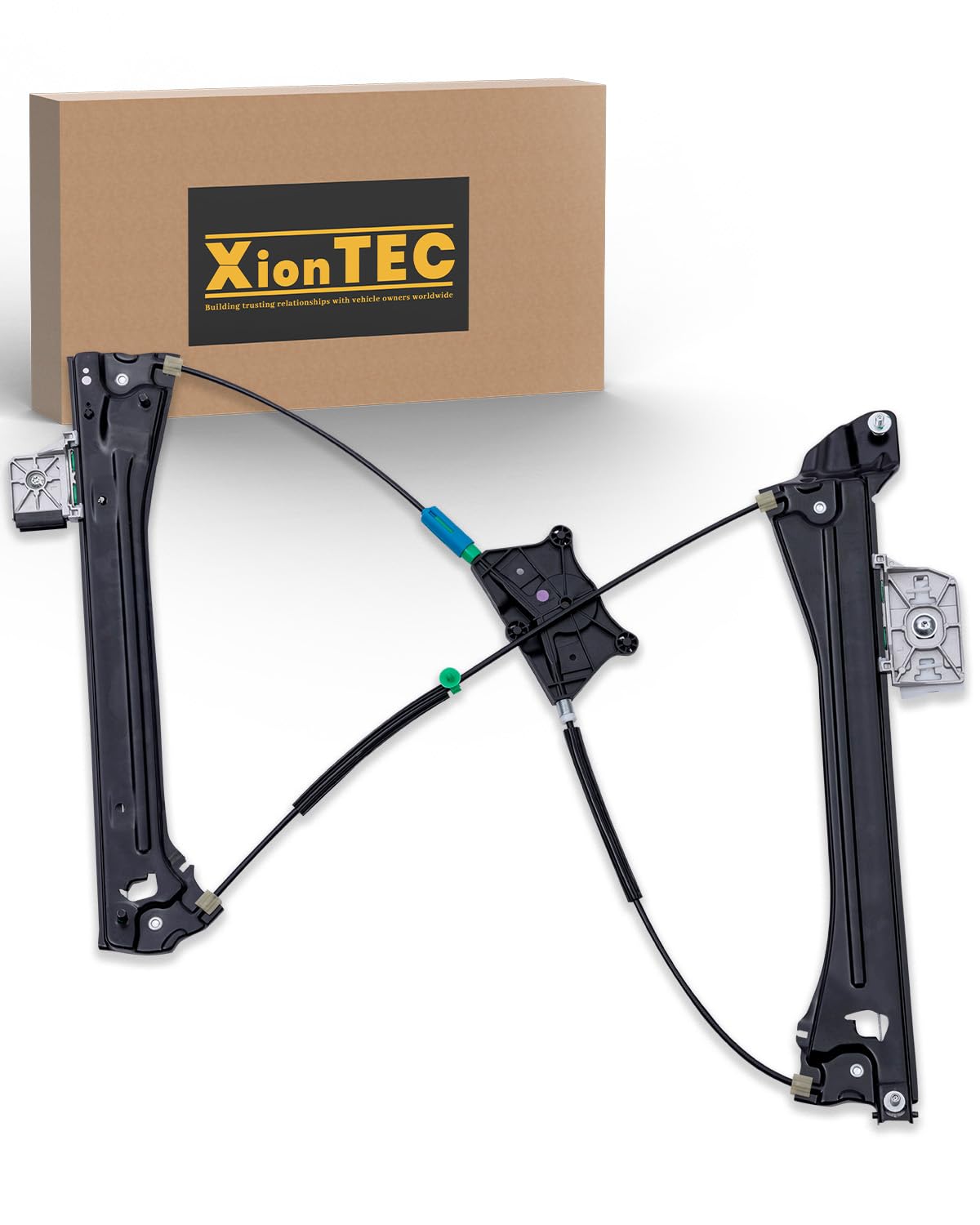 Power Window Regulator Without Motor,Front Driver Side Compatible with Audi A5 Quattro, S5, 2018 2019 2020 2021 2022 2023 2024 (Coupe 2-Door Only) Replace# 8W6837461D