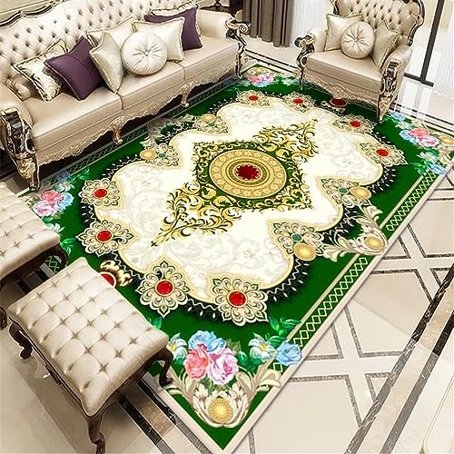 Tapis doux plante verte durable pour décoration chambre