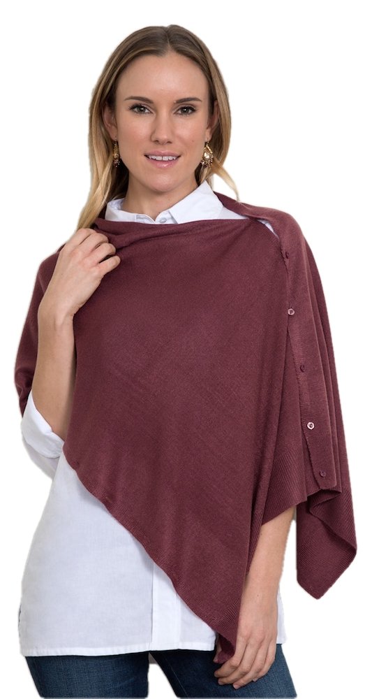 Simply NoelleFall Bordeaux Wrap (BLACK)