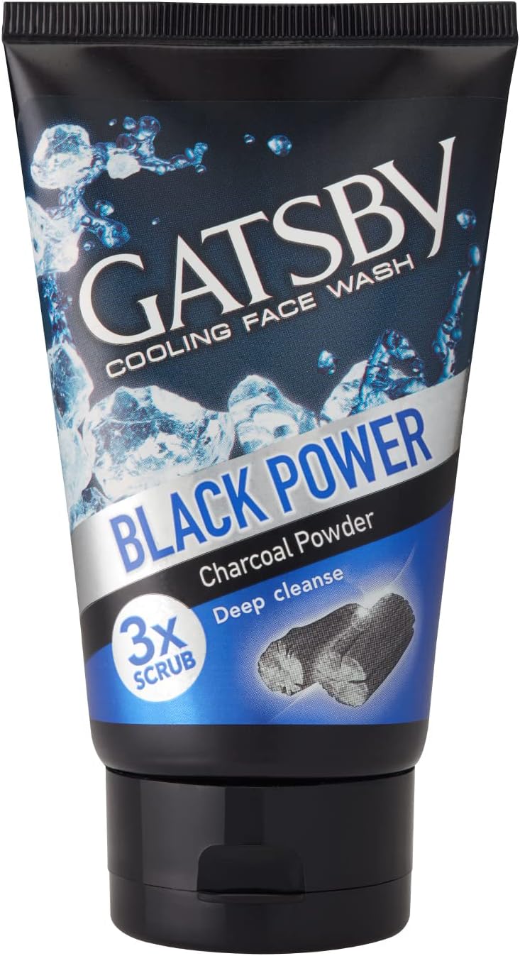 Gatsby Cooling Face Wash, Perfect Clean, 100g