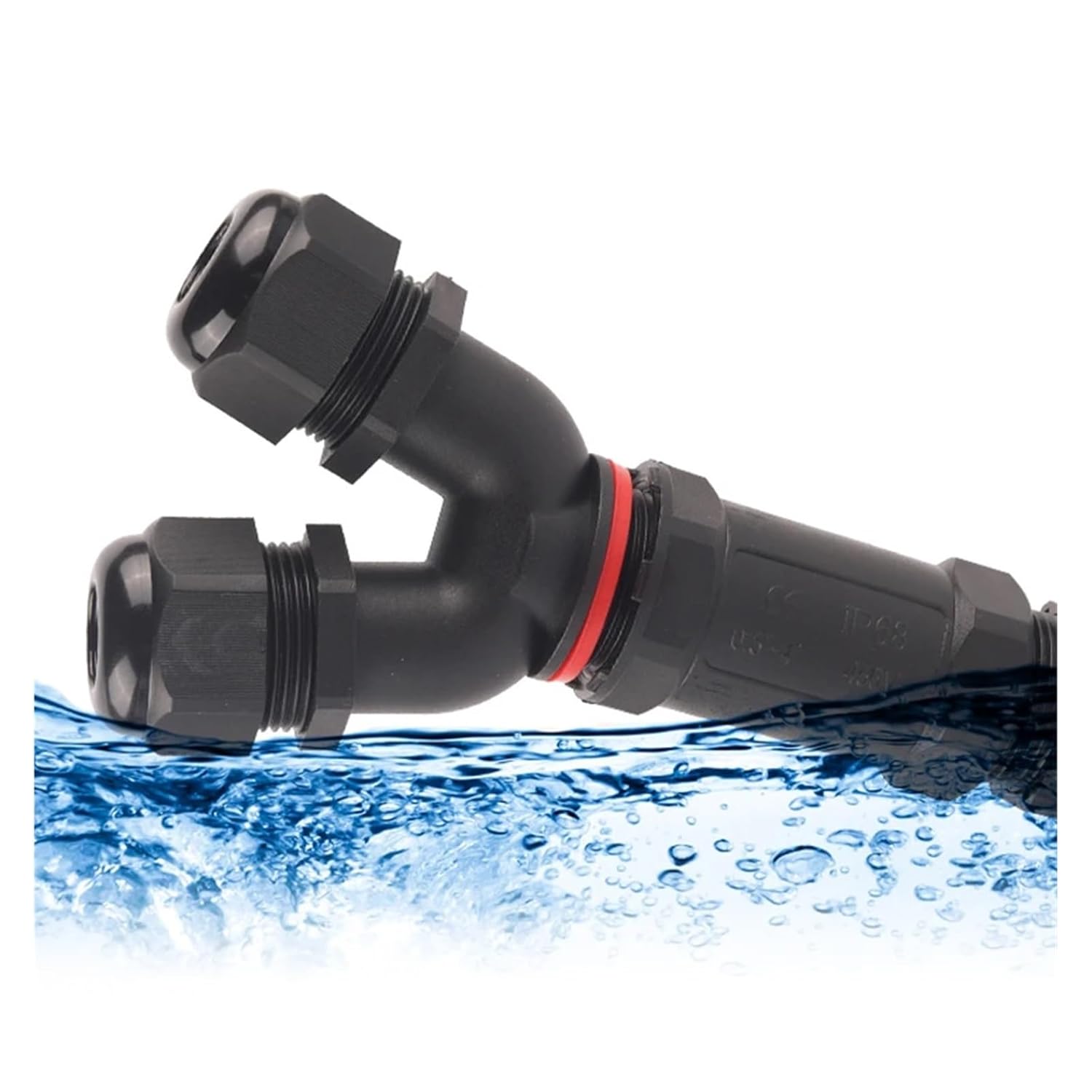 Waterproof Connector5 Pin Cable Quick Screw Terminal Block 3 Way Wire Connector for Electrical Wiring 6-16mm