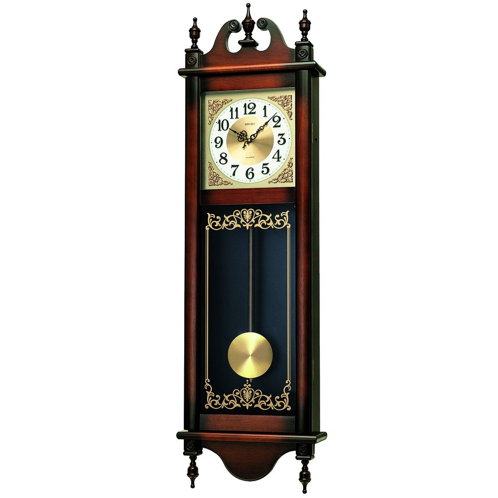 アンティーク　未使用　SEIKO 振り子掛時計　チャイムと時打ち RQ309 ⑨ Amazon.co.jp: セイコークロック(Seiko Clock) セイコー クロック