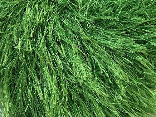 Miniatura 3 de Hilo de pestañas verde selva, 1.76 oz (1.75 onzas) 229.7 ft (76 yardas) poliéster