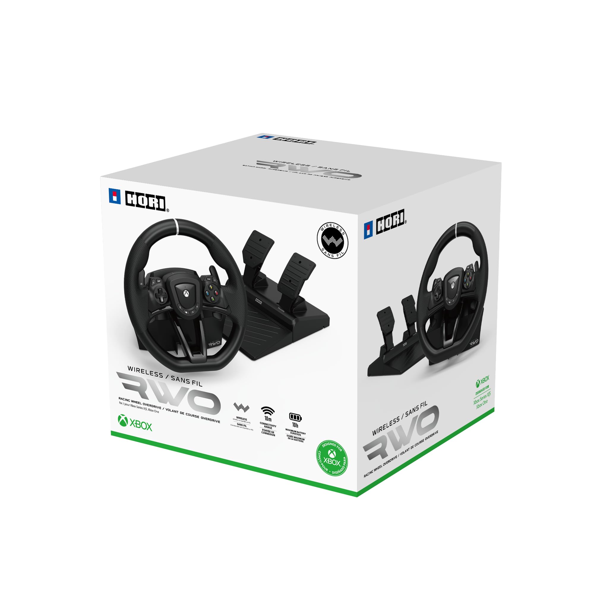 Amazon.com: HORI Wireless Racing Wheel Overdrive for Xbox Series X